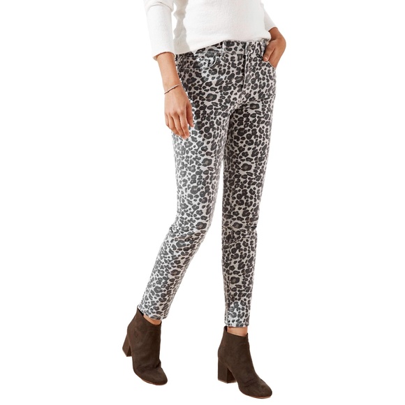 LOFT Denim - New LOFT Leopard Modern Skinny Jeans 28 6P Petite